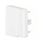 Tehalit embout blanc pour goulotte, h. 6. 3 x p. 4. 5 cm