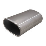 Embout echappement en inox universel 531 pour sortie 45 - 60 mm
