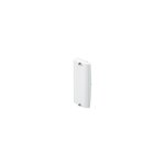 Embout - pour goulotte logix et logix sans halogne 85x50mm - blanc artic - 48005 - planet wattohm