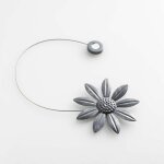 Embrasse de rideau aimantée 'margery' 30cm gris Embrasse de rideau aimantée 'margery' 30cm gris