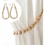 Embrasses de rideaux attaches de rideaux corde boho embrasse de rideau dos porte - rideaux de ferme pour ...