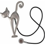 Embrasses de rideaux porte - rideaux  pince magntique en forme de chat en mtal accessoires