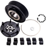 Embrayage poulie climat compresseur for audi a4 a6 a8 s6 rs6 6seu14c neuf
