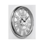 Emde - horloge ronde sans fond m�canisme apparent 45cm