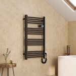 Emke - sche - serviette lectrique aluminium commande tactile temprature rglable - 960 x 540 mm noir ...