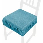 Emmevi mv s. p. a. - coussin pour chaise en coton amovible lavable bande lastique couleur pastel unie ...