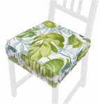 Emmevi mv s. p. a. - coussin pour chaise en coton amovible lavable bande Élastique palmier Emmevi mv s. p. a. - coussin pour chaise en coton amovible lavable bande Élastique palmier
