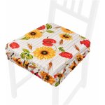 Emmevi mv s. p. a. - coussin pour chaise doux universel amovible et lavable housses de chaise tournesols ...