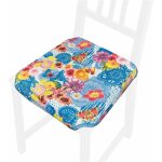 Emmevi mv s. p. a. - coussin pour chaise doux universel lavable housses de chaise lacets de fixation ...