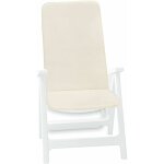 Emmevi mv s. p. a. - coussin de chaise jardin housse de fauteuil pliant doux cru