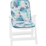Emmevi mv s. p. a. - coussin de chaise de jardin housse de chaise pliant dossier de fauteuil marino