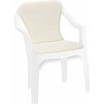Emmevi mv s. p. a. - coussin de chaise plage jardin pliant housse de fauteuil cru doux