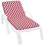 Emmevi mv s. p. a. - coussin de transat pliant douce housse de place chaise longue motif à rayures en ... Emmevi mv s. p. a. - coussin de transat pliant douce housse de place chaise longue motif à rayures en ...