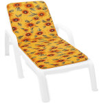 Emmevi mv s. p. a. - coussin de transat pliant douce housse de place chaise longue motif tournesols - ... Emmevi mv s. p. a. - coussin de transat pliant douce housse de place chaise longue motif tournesols - ...