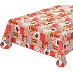 Emmevi mv s. p. a. - nappe de cuisine antitaches bord�e couverture de table en coton plastifi� coccinelle ...