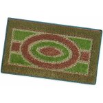 Emmevi mv s. p. a. - paillasson absorbant doux et antid�rapant rectangulaire vert - 40x70 cm
