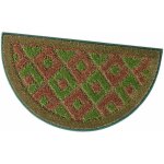 Emmevi mv s. p. a. - paillasson entre absorbant doux et antidrapant demilune - vert