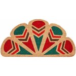 Emmevi mv s. p. a. - paillasson noix de coco demi lune 40x80 cm dos antid�rapant entr�e - a