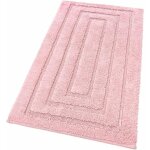 Emmevi mv s. p. a. - tapis de bain en pur coton tapis de chevet elgant et luxueux antidrapant rose ...