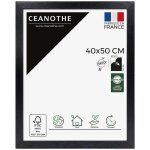 Cadre photo noir 40x50 cm et 50x40 cm - cadre photo bois fsc - convient au format a3 ? fabriqu� en france ...