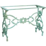 Biscottini - empitement pour table en fonte l97xpr42xh71 cm