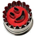 Emporte - pi�ce biscuit linzer motif smiley dr oetker no�l