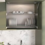 Emuca ? �gouttoir � vaisselle pour module 700 ? acier peint aluminium r�sistant � la rouille ? capacit� ...