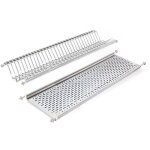 Emuca - egouttoir porte - assiettes pour meuble haut, module 900mm, acier inoxydable