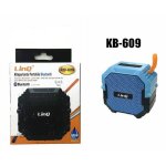 Enceinte bluetooth portable �tanche radio usb fm tf linq kb - 609