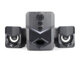 Enceinte de bureau filaire avec caisson de basse pour pc et ordinateur portable, son surround multim�dia. ...