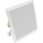 Enceinte de plafond visaton dl 18 / 2 sq - 8 ohm / 100 v 60 w blanc 1 pc(s)