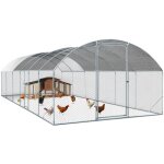 Idmarket - enclos poulailler dme 22, 5 m parc grillag 3x7, 5 m avec porte latrale
