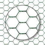 Idmarket - enclos poulailler 3 m� parc grillag� - 2, 20x1, 4 m - acier galvanis� - naturel