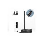 Me - endoscope mini caméra 3 en 1, 7mm micro usb type - c 6 led Étanche, compatible smartphone tablette ... Me - endoscope mini caméra 3 en 1, 7mm micro usb type - c 6 led Étanche, compatible smartphone tablette ...