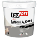 Toupret - les essentiels enduit bandes � joint et lissage p�te 15kg