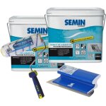 Enduit de lissage semin finition des murs - int�rieur - seau 10 kg seau (lot de 2), un rouleau, 23 cm ...