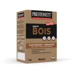 Enduit de rebouchage bois prestonett reparation bois en poudre en boîte 1 kg pour intérieur et extérieur ... Enduit de rebouchage bois prestonett reparation bois en poudre en boîte 1 kg pour intérieur et extérieur ...
