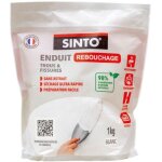 Enduit rebouchage poudre - blanc - 1 kg sinto