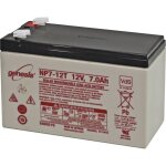 Batterie au plomb 12 v 7 ah enersys genesis plomb (agm) (l x h x p) 151 x 100 x 65 mm cosses plates 6, ...