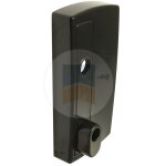 Portac enjoliveur composite pour serrure en applique finition: noir ral 9005 Portac enjoliveur composite pour serrure en applique finition: noir ral 9005