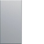 Enjoliveur interrupteur hager gallery 1 module titane