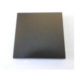 Enjoliveur interrupteur hager gallery 2 modules noir