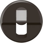 Enjoliveur prise simple rj45 c�liane legrand finition: noir