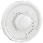 Enjoliveur - pour thermostat ambiance - blanc legrand c�liane cb0250