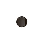 Enjoliveur interrupteur va - et - vient t�moin c�liane - noir (cn0007)