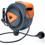 Enrouleur �lectrique automatique pivotable 180� fixation murale rallonge �lectrique enrouleur c�ble automatiqu ...