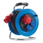 Hedi - enrouleur de cble, plastique, ip 44, (courant triphas), type de cble : h07 rn - f 5g2, 5, long. ...