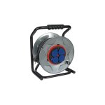Perel - enrouleur professionnel avec systeme anti - rotation - cable en neoprene - 40 m - 3g2. 5 - 4 ...