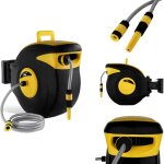 Enrouleur mural avec tuyau d'arrosage, raccord 3 / 4 8221, longueur 32 m