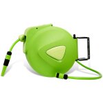 Swanew - enrouleur de tuyau 30 + 2m 8 bar raccord 3 / 4' dvidoir vert mural enrouleur automatique pivotant ...